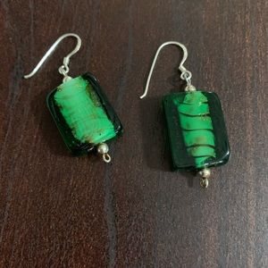 Beautiful Murano glass earrings